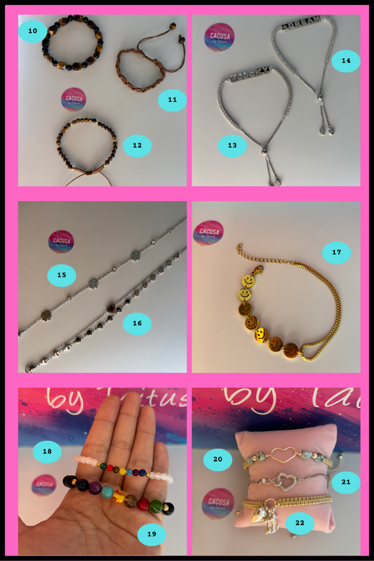 Pulseras set 1 😍