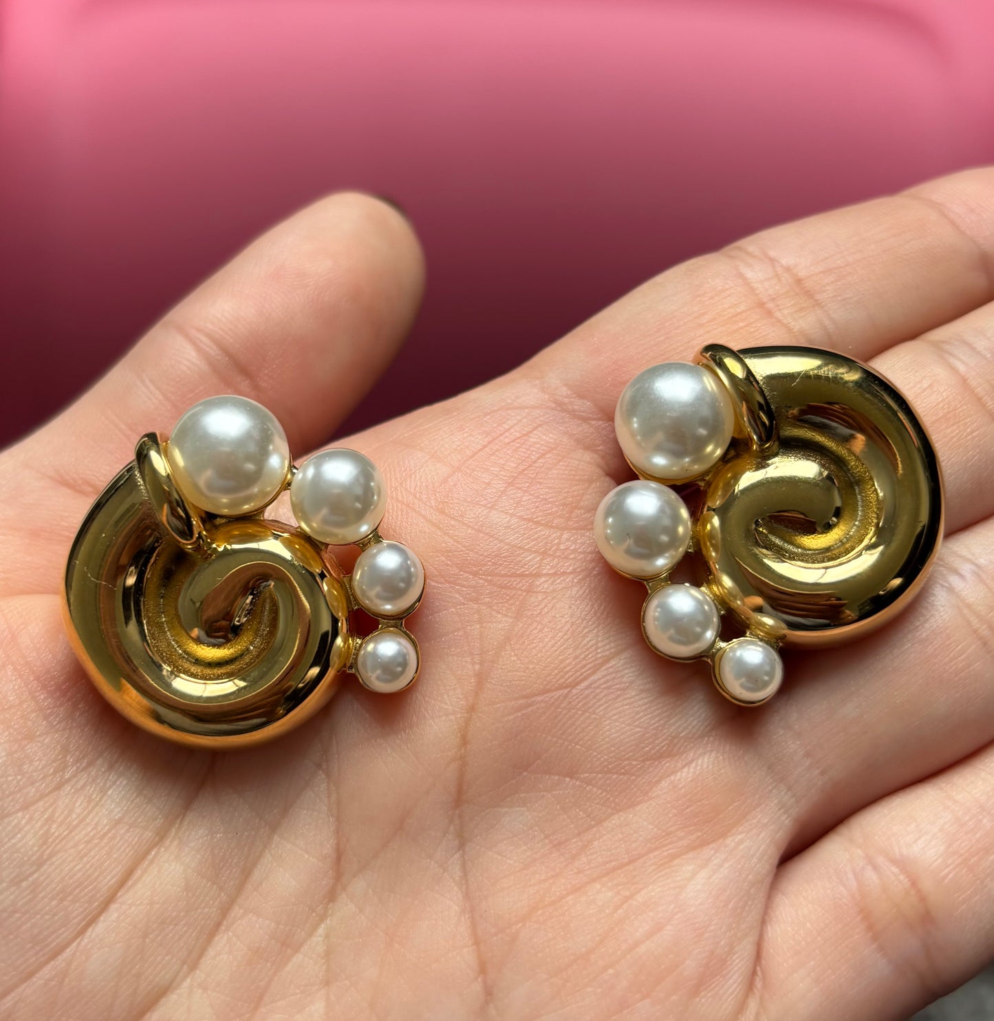 Aretes en metal