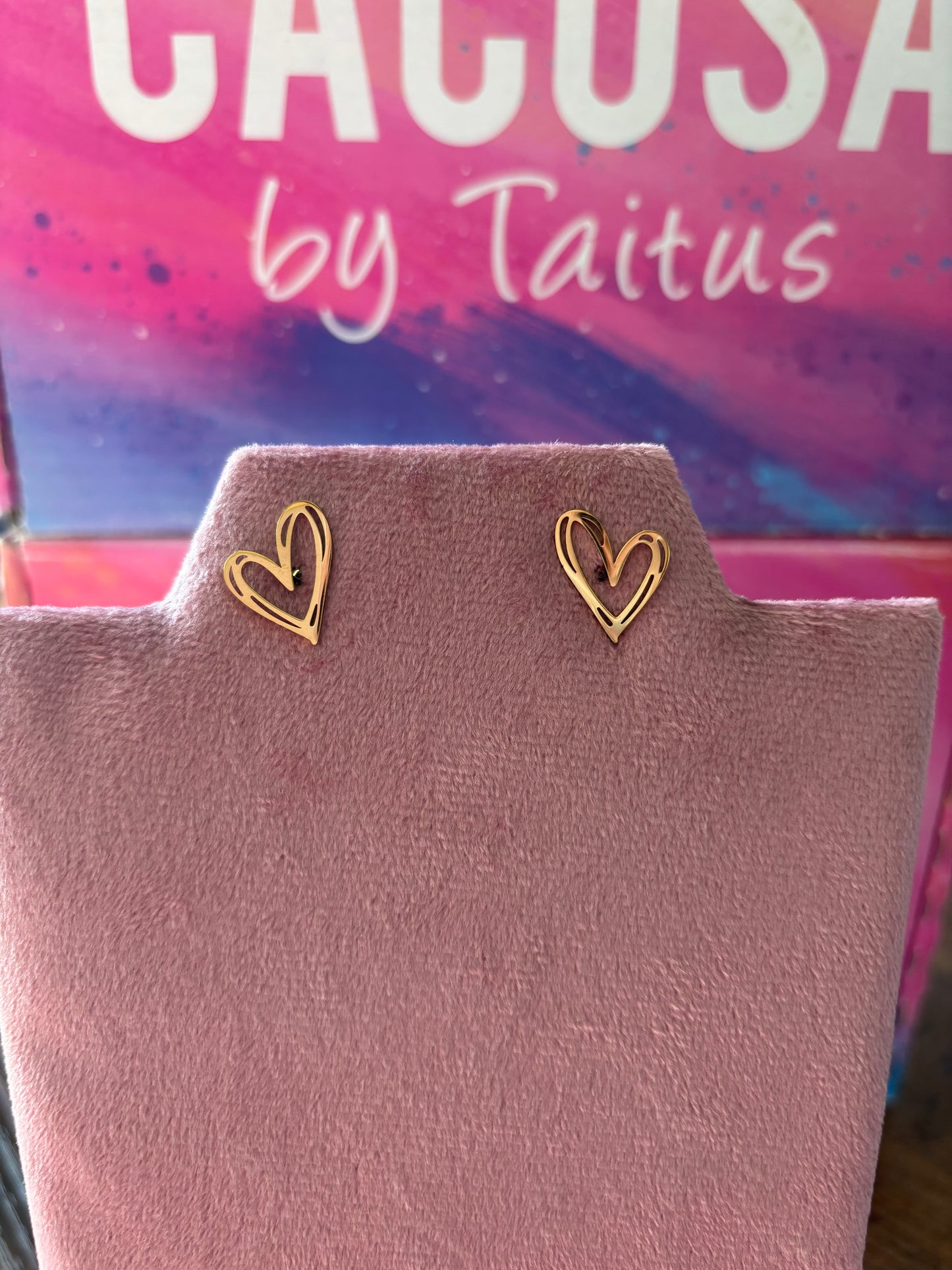 Aretes en metal