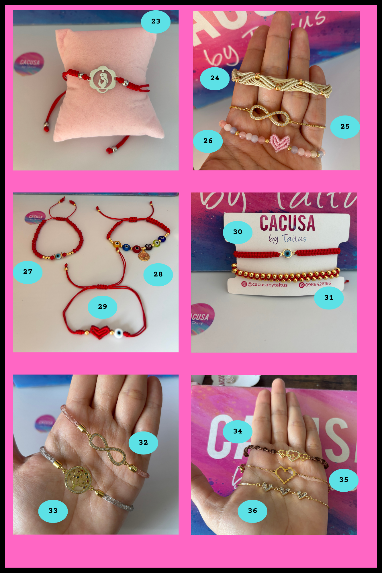 Pulseras set 1 😍