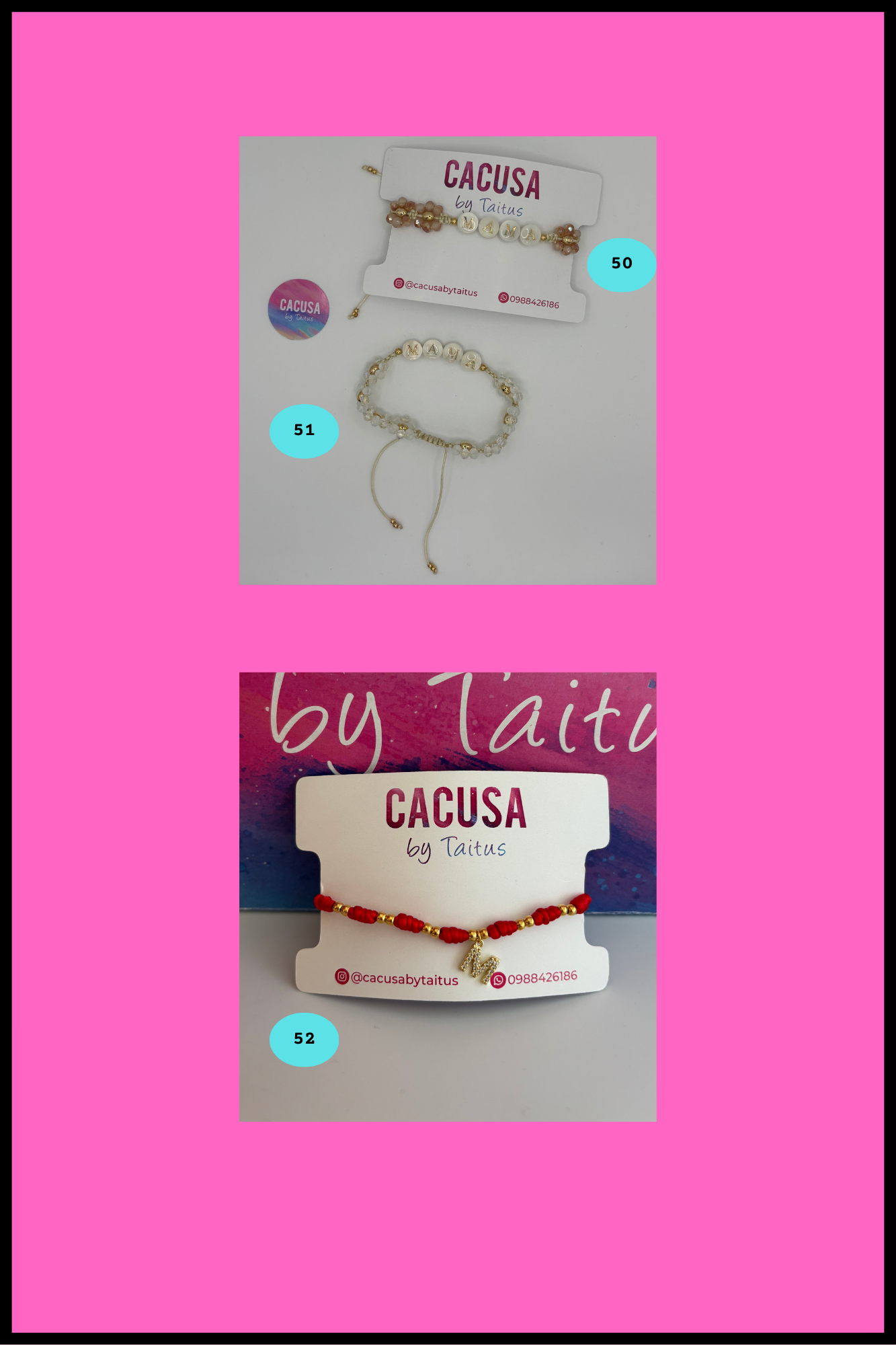 Pulseras set 1 😍
